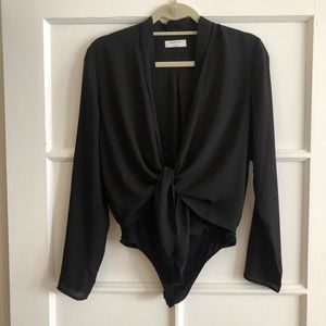Babaton Black Blouse